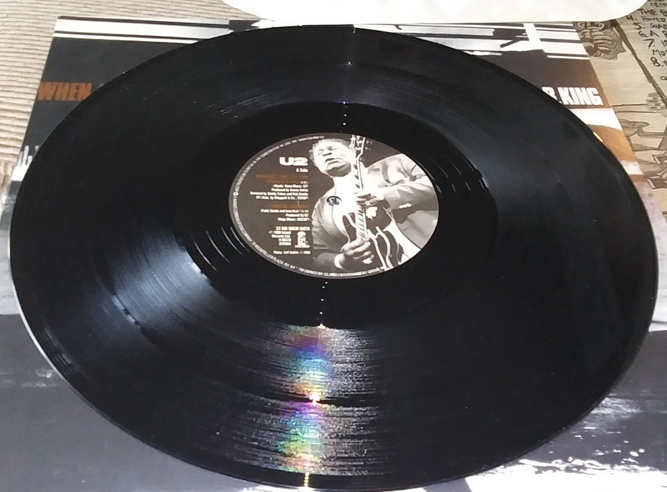 WHEN LOVE COMES TO TOWN / U2 WITH B.B. KING 1989 ISLAND MINI LP 0-96570 - Image 3 of 3