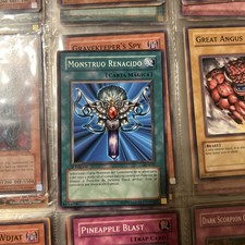 Yu-Gi-Oh! LOB-S Monstruo Renacido 1ª Edición Español "Monstruo Renacido" (1996) Casi Nuevo