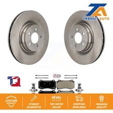 Front Brake Rotors & Semi-Metallic Pad Kit For Dodge Charger Chrysler 300 Magnum