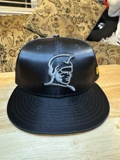 Fitted Hawaii Kam Satin Black Grey Yellow