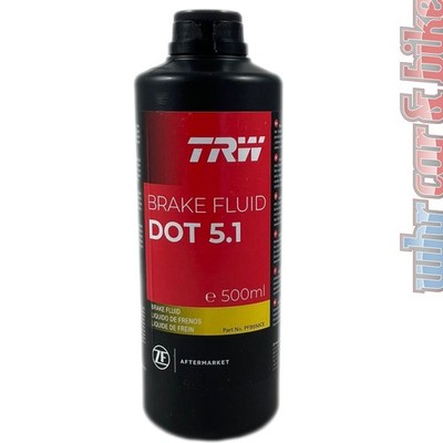TRW Bremsflüssigkeit DOT 5.1 500ml Brake Fluid Auto Motorrad NFZ