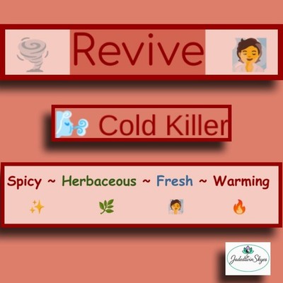 REVIVE XXL- Cold Killer Concentrated Essential Oil Blend 5ml Dropper