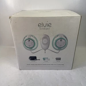 Elvie Stride Plus Pompe à poitrine électrique sans mains EB01-02-PLUS | Nouvelle boîte ouverte
