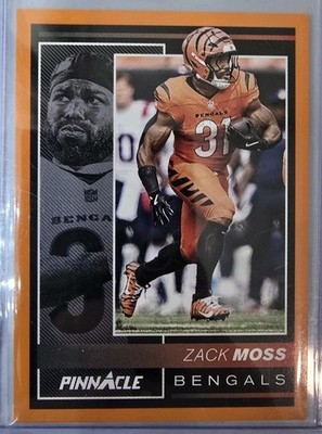 2024 Panini Encore - Zack Moss #42 Orange /99