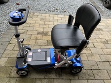 Drive DeVilbiss 4 Wheel Auto Folding elite Scooter - Blue