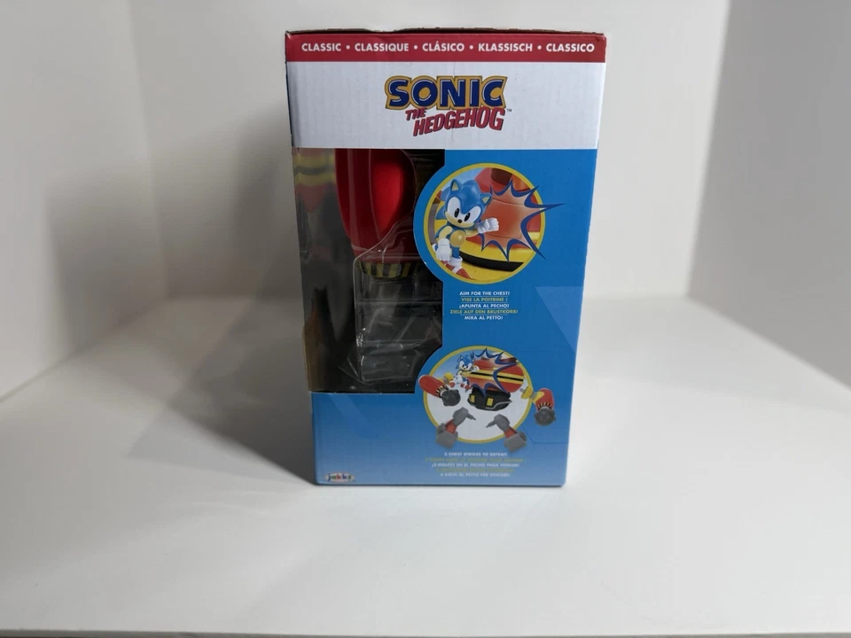 Sonic the Hedgehog Hammer Egg Robot + Figura Sónica Jakks Pacific NUEVO 2024 Foto 4 de 4