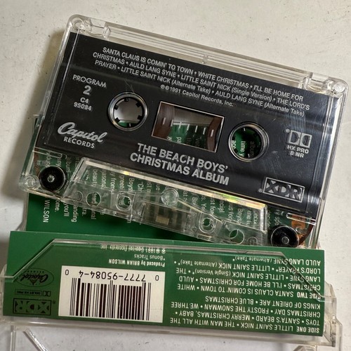 The Beach Boys' Christmas Album Cassette Tape 1991 Capitol Reissue XDR Dolby HX - 第 2/3 張圖片