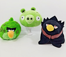 Angry Birds Plush Lot Commonwealth Good Stuff Toys 2010 2009 Collectible Charact