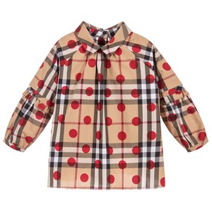 burberry polka dot shirt