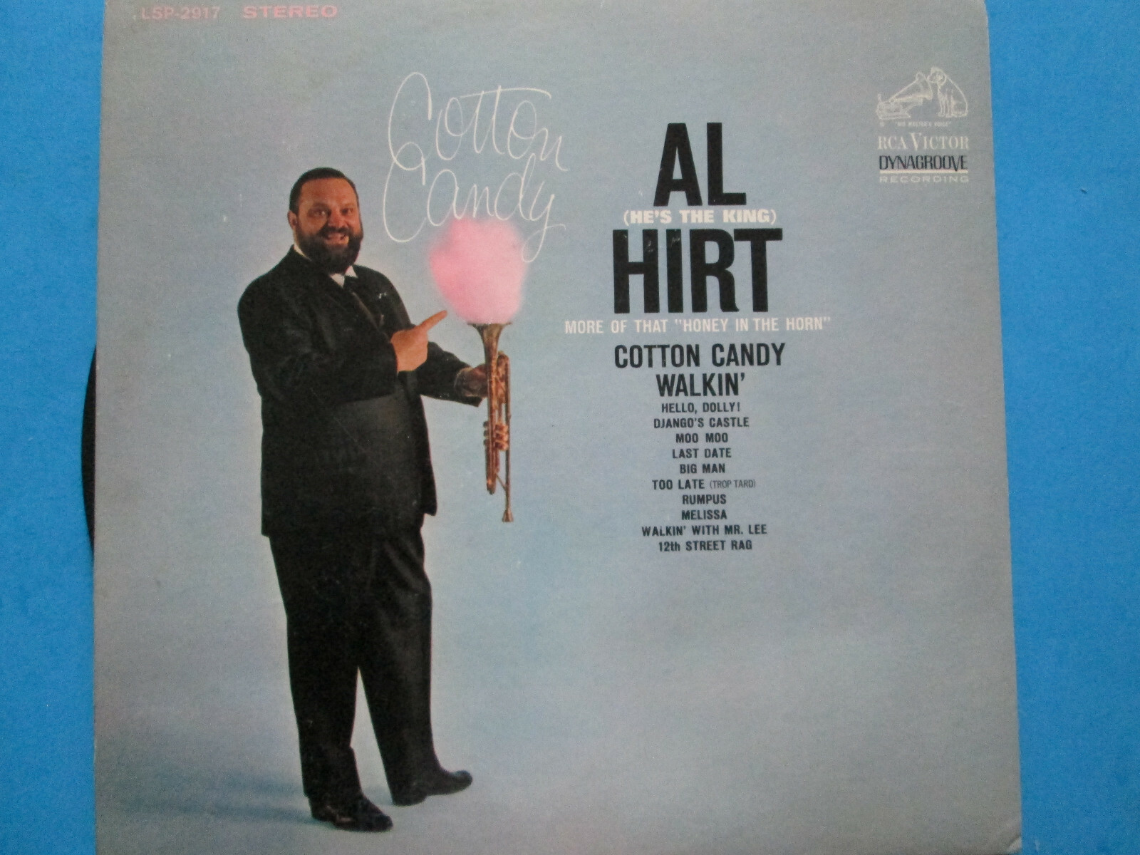 Al Hirt Cotton Candy 33 1/3 RPM Vinyl Album Record Music