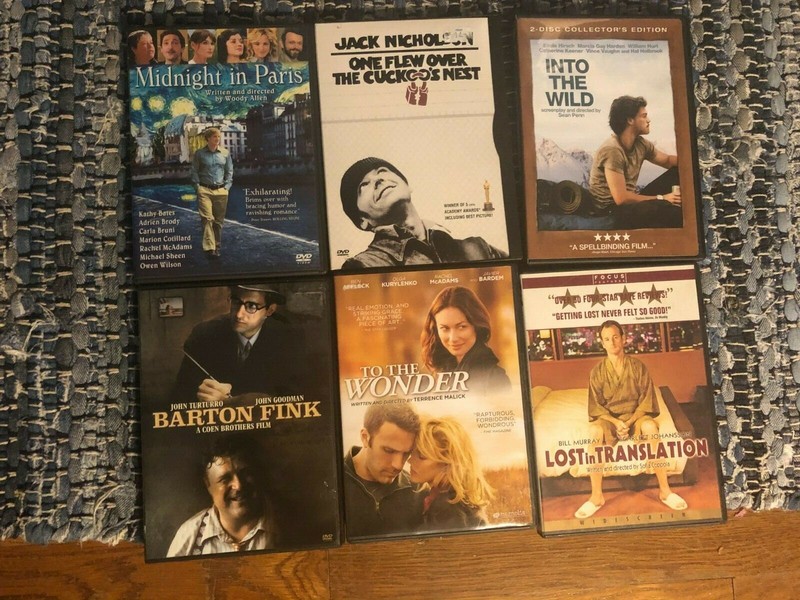 6 drama DVD lot Forman Malick Cohen Coppola Allen film Academy award