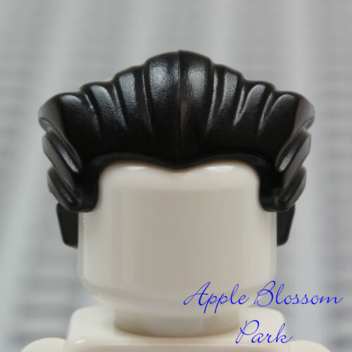 NEW Lego Minifig Slicked-back BLACK HAIR w/Widows Peak - Dracula/Vampire Wig NEW - Picture 1 of 3