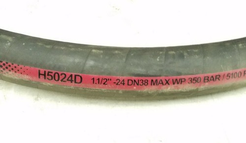 H5034D Ryco 1-1/2" Fras & Abrasion Resistant Hydraulic Hose SAE 100R13 5100 PSI - Picture 7 of 10