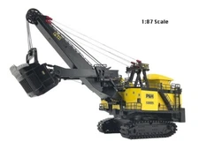 P&H 4100XPC Mining Shovel - 1/87 - Weiss - New 2019 - Diecast