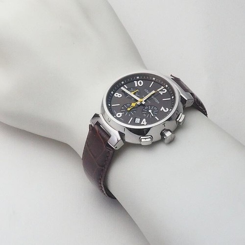 Louis Vuitton Tambour Chronograph Q1121 Automatic 41mm Stainless Men's Watch - Picture 7 of 9