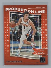 2022 Donruss Basketball #8  Devin Booker Production Line  Phoenix Suns