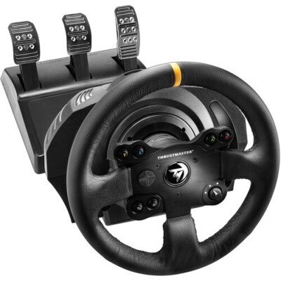 Thrustmaster TX Racing Wheel Leather Edition 3-Pedal Dual-Belt Mechanism
