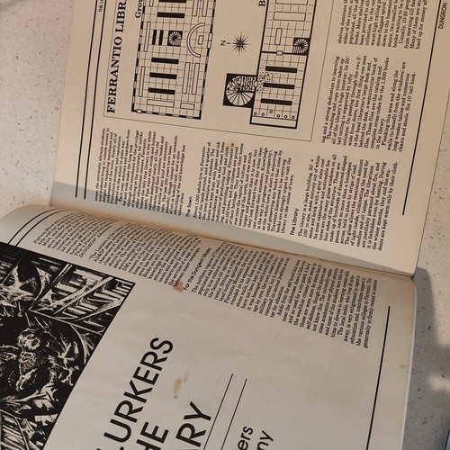 DUNGEON MAGAZINE 1988 # 9 Photocopied Cover - Picture 3 of 10