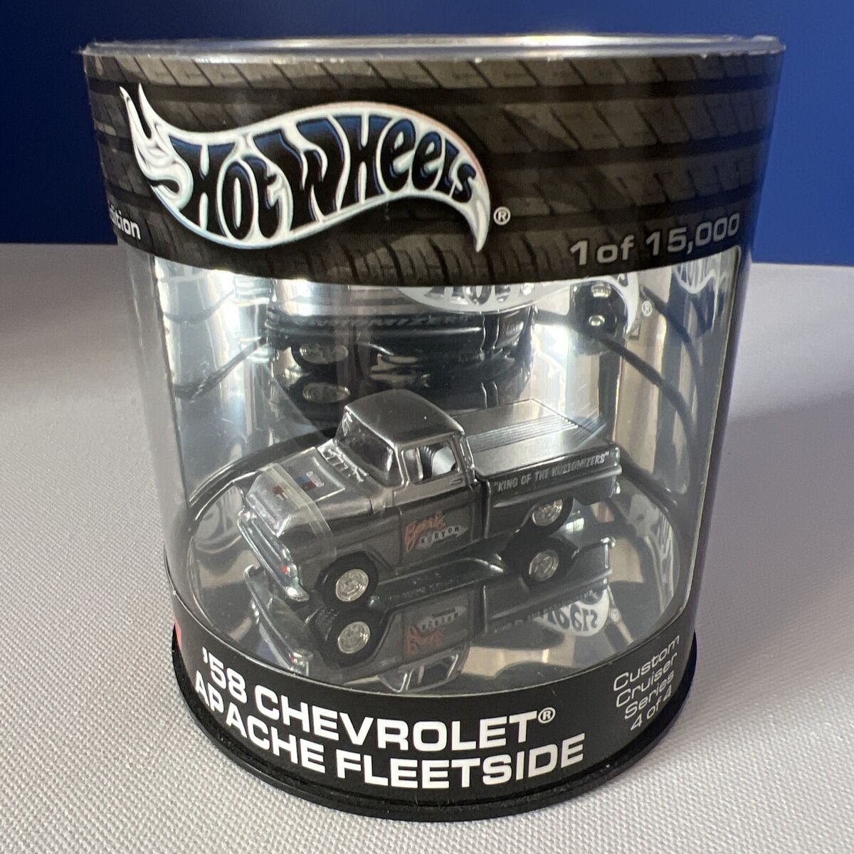 2003 Hot Wheels Oil Can 1958 Chevrolet Apache Custom Cruiser 2003 Hot Wheels Oil Can 1958 Chevrolet Apache Custom Cruiser