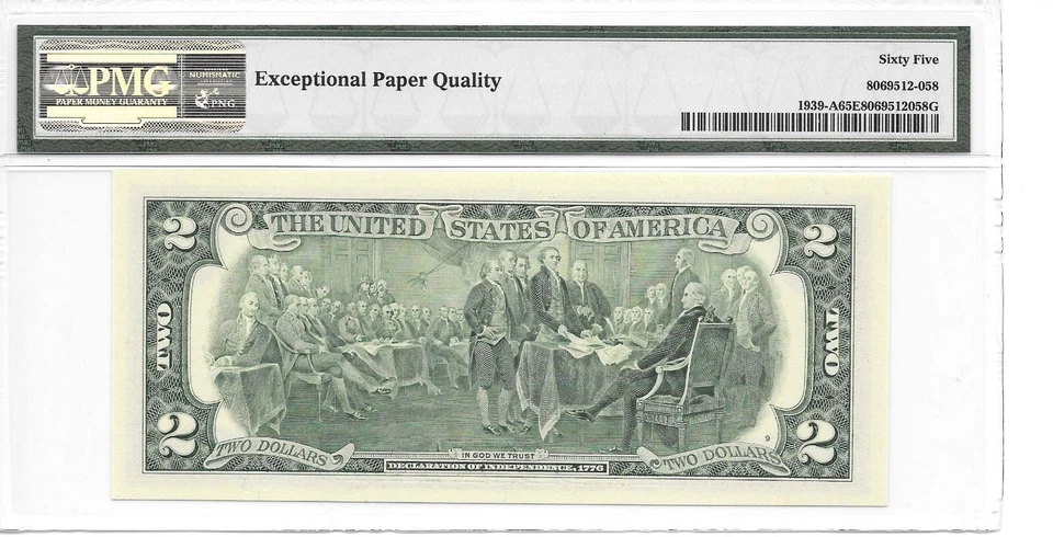 2009 Boston $2 FRN (AA Block) PMG 65 EPQ Gem Uncirculated - Image 4 of 4
