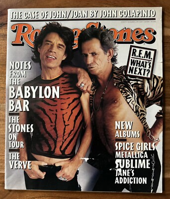 Rolling Stone #775 Mick Jagger, Keith Richards, Jane s Addiction, The Verve 1997
