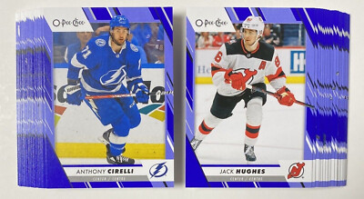 2023-24 UD O-Pee-Chee Blue Border Parallel Base Set Singles (Pick Your Own)