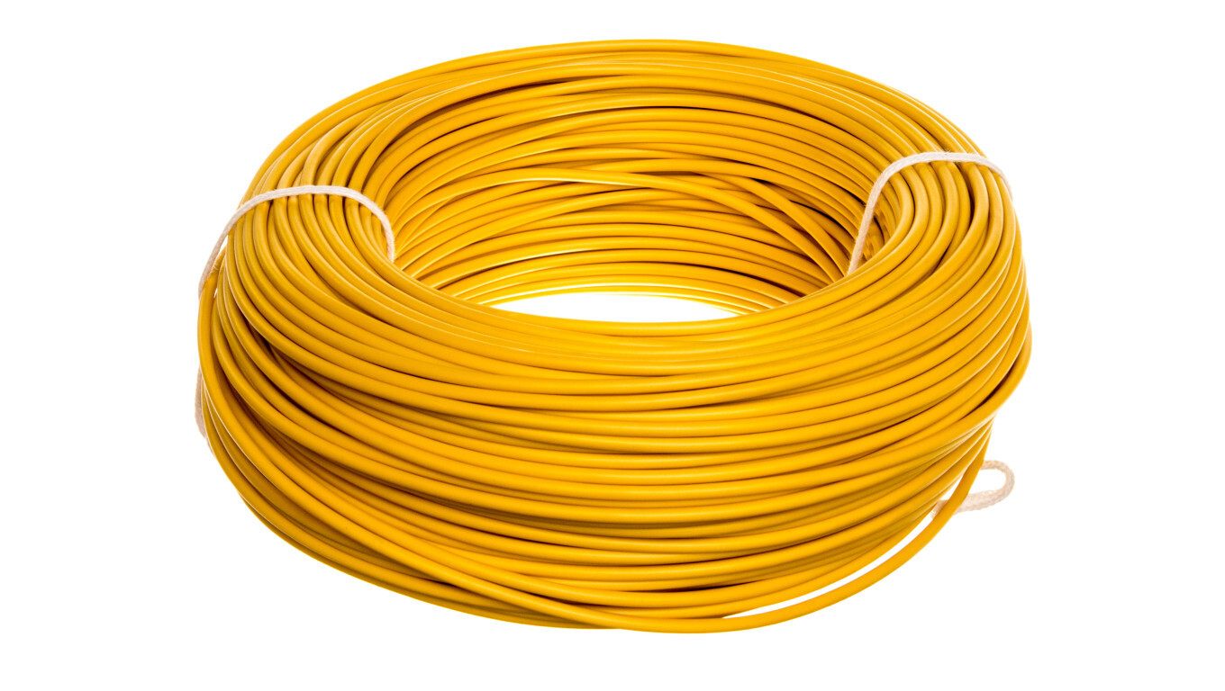 (1 disc) Installation cable H07V-K (LgY) 2.5 yellow /100m/ /T2UK