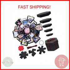 Koogel Explosion Gift Box, Handmade Exploding Photo Album Preassembled Surprise