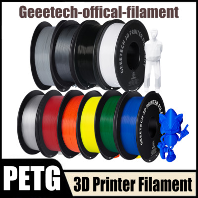 Geeetech 3D Printer Filament PETG 1.75mm 1KG Per Roll 16 color Consumables