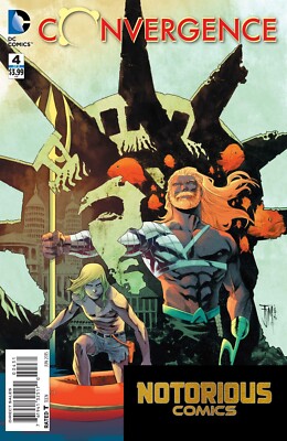 Convergence #4 Manapul Variant 1:25 DC Comics 1st Print EXCELSIOR BIN