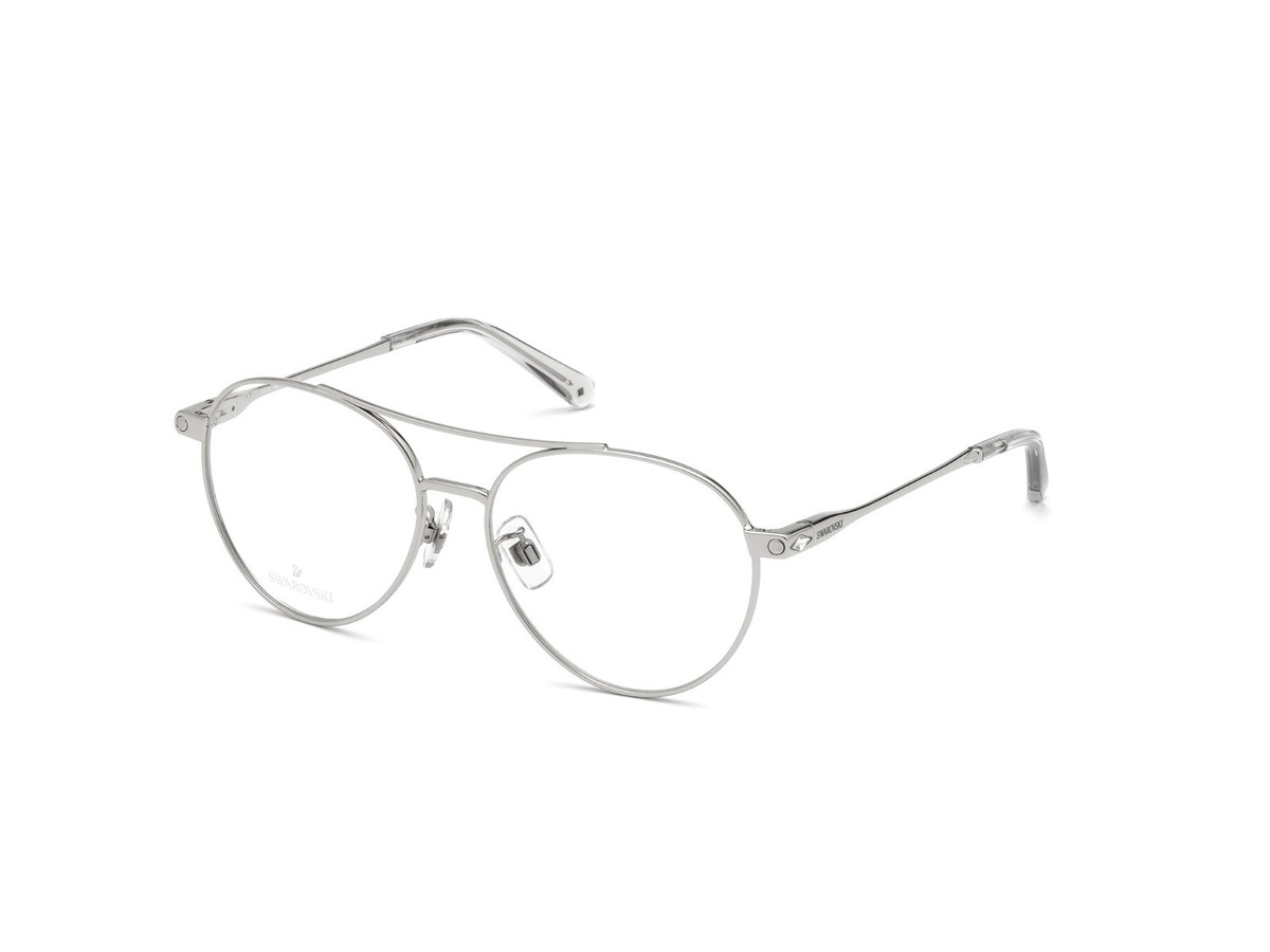 Swarovski Silver Metal Glasses Women\'s (Frames) Swarovski SK1014 4001 Glasses - US main image 2