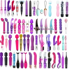 Rabbit-Dildo-Vibrator-G-spot-Multispeed-Massager-Female-Adult-Sex-Toy