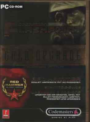GAME PC CD-ROM Operation Flashpoint: Gold Upgrade - Red Hammer + BOOKLETS