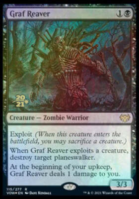 Graf Reaver [Innistrad: Crimson Vow Prerelease Promos] Magic MTG