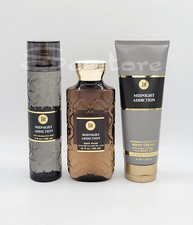 Bath  Body Works Midnight Addiction Body Mist Body Wash  Body Cream Set of 3