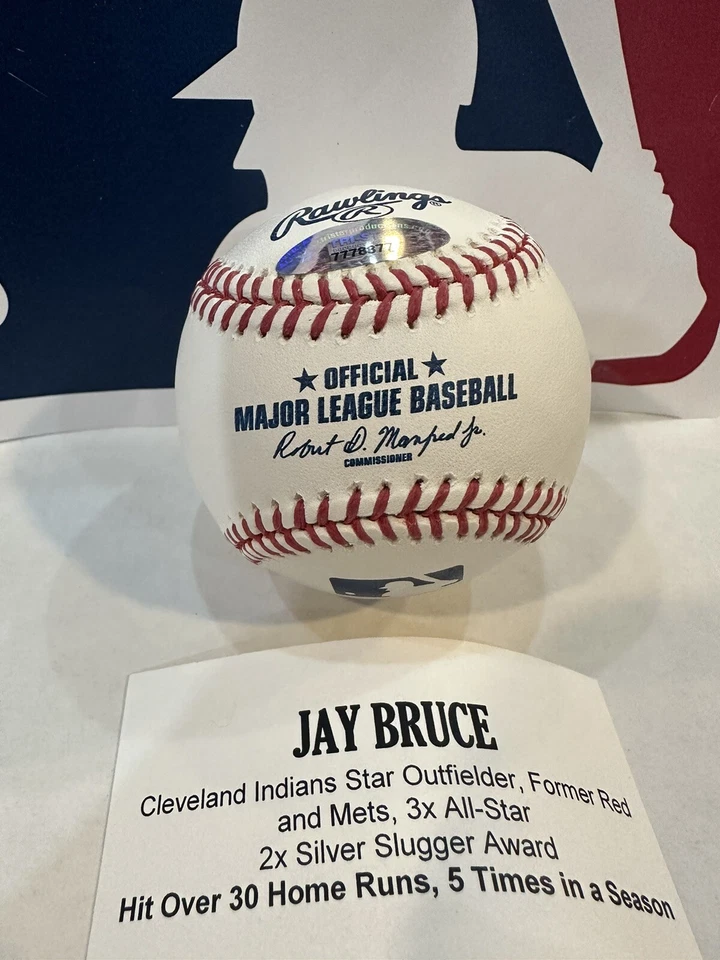 Jay Bruce Signed MLB Baseball Tristar COA! Cincinnati Reds🔥 - Image 2 of 3