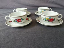 Vtg Bauscher Weiden Germany White & MultiColo...