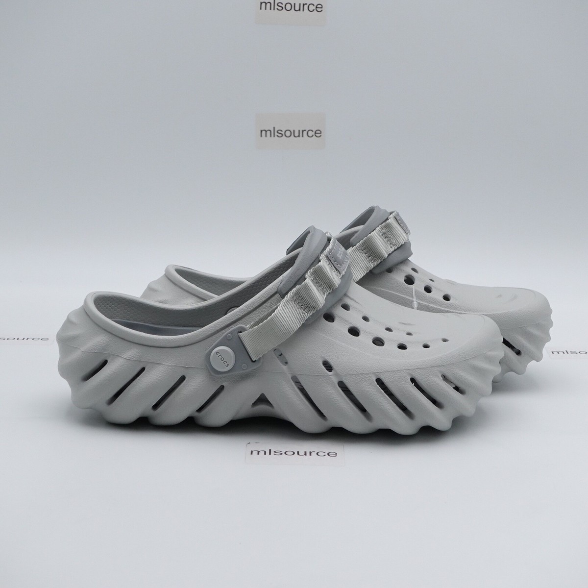 Size 8 Women's Crocs Echo Clogs 207937-1FT Atmosphere | eBay