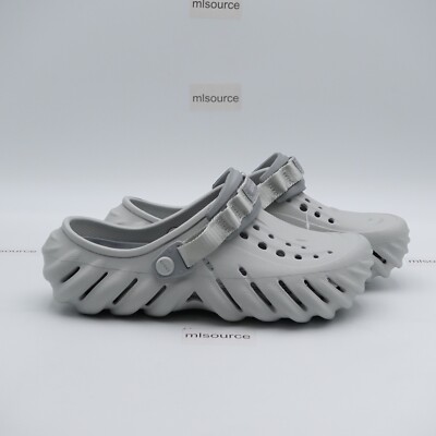 エルドロッソ　XS New Mens CROCS ECHO CLOG ESPREESO 207937-206 UNISEX CLOG US