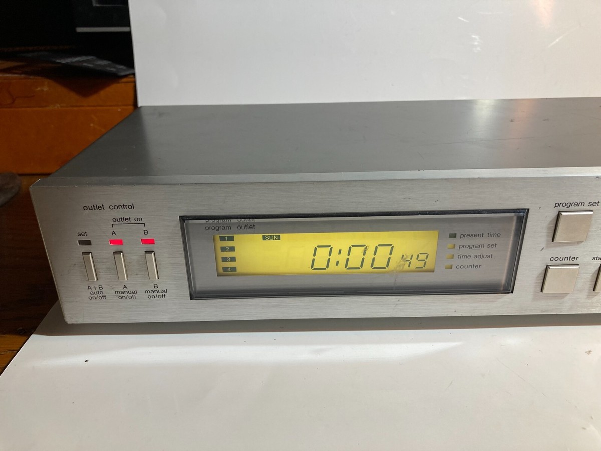 Panasonic TE96 Quartz Audio Programmer Working Vintage Japan Made