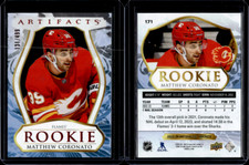 2023-24 Upper Deck Artifacts Rookie Ruby #171 Matthew Coronato /499 Rookie RC
