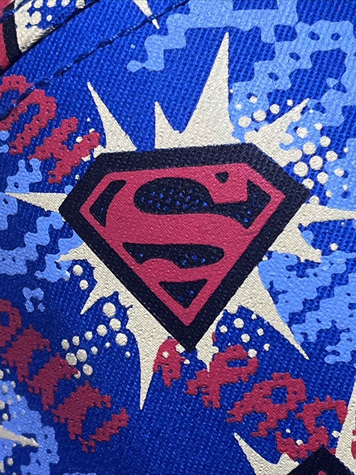 Superman All Over Pattern DC Comic Warner Bros Sn… - image 8