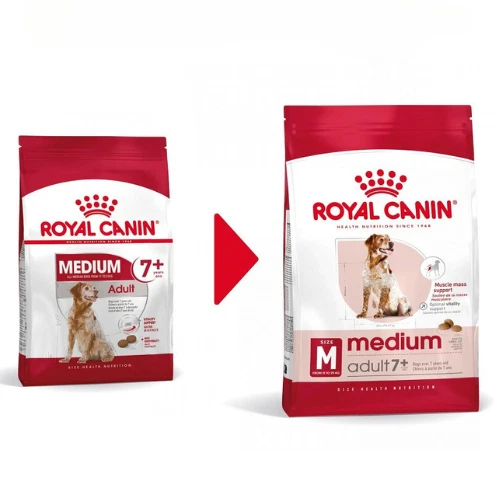 15 kg ROYAL CANIN Medium Adult 7+ Trockenfutter für ältere mittelgroße Hunde - Bild 2 von 2