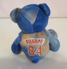 Shannon Sharpe- 84-Denver Broncos-1998-Bean Bag Bear-9"Tall-Limited Treasures