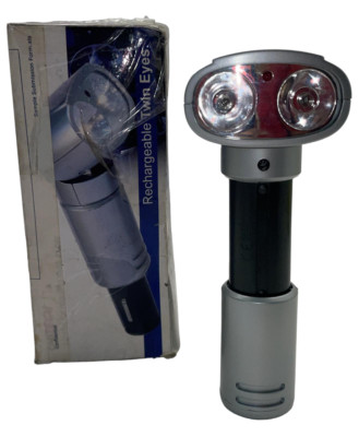 Cartech Wiederaufladbare Zwillingsaugen Taschenlampe