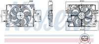 850063 Nissens LüFter, MotorküHlung FüR Renault