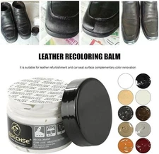 Leather Repair Filler Cream Advanced Restore Car Seat Sofa Scratch Scuffs White