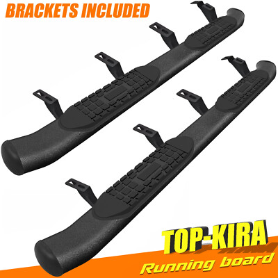 FOR 2024 2025 TOYOTA Tacoma Double/Crew Cab Running Board Side Step Bar Curved