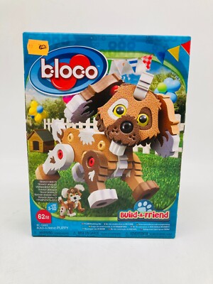 Bloco Toys Build a Firend Hund Schaumstoff Bausatz Konstruieren Bauen -NEU & OVP