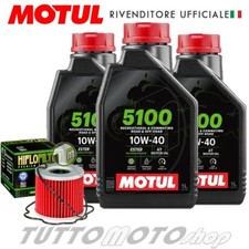 Tagliando SUZUKI GSX 400 F FWS 1981-1986 / Kit 3 litri 5100 10W40 + filtro olio